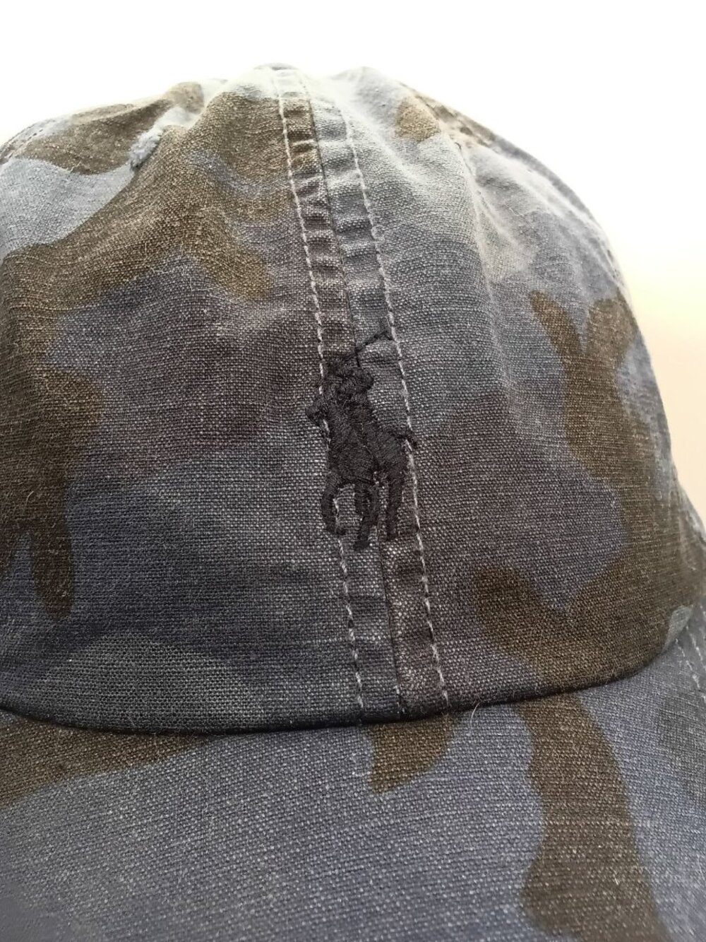 Polo Ralph Lauren Camo Hat Embroidered Pony Logo